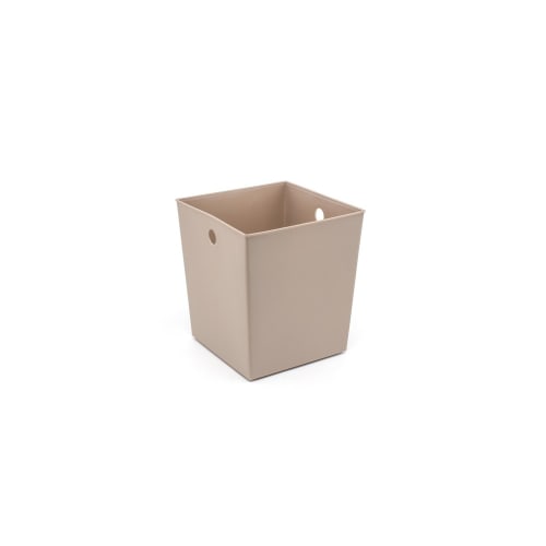 Cube Wastebasket Liner, 8 Quart, Beige